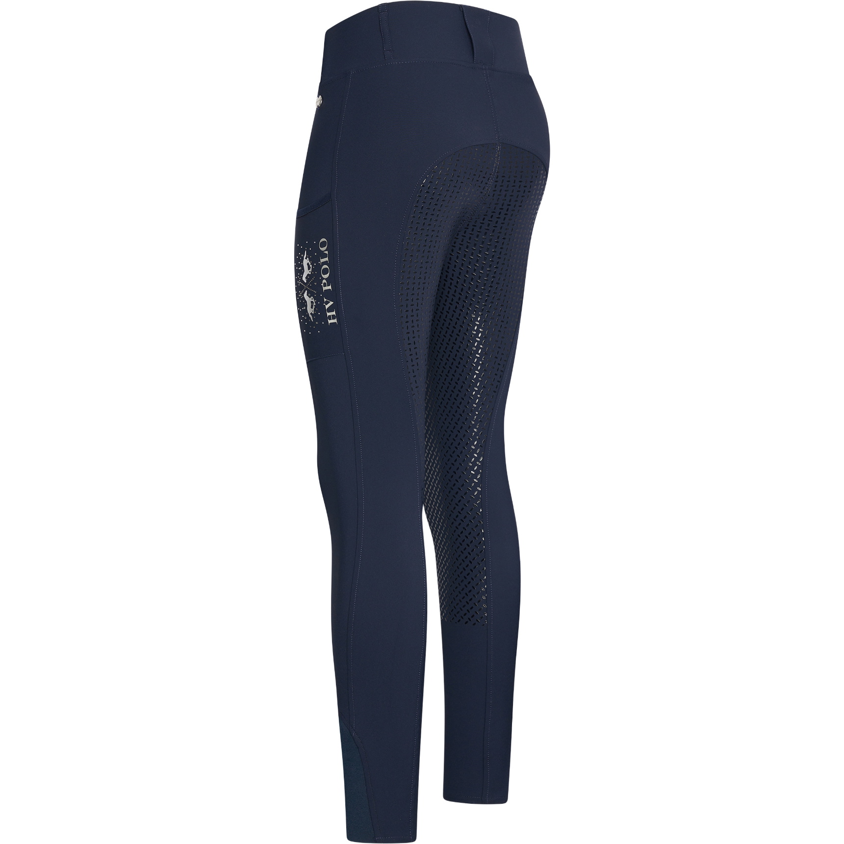 HV Polo Womens Classic Full Grip Riding Tights 201093506 - Navy